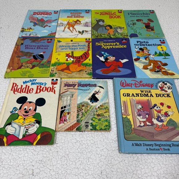 Walt Disney Wonderful World of Reading Book Club Vintage 1970's Book Lot of 11 - Picture 2 of 7